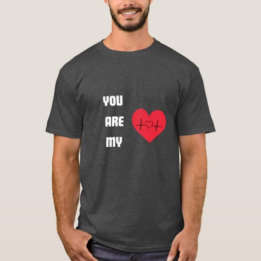 ハートビート Tシャツ (正面)