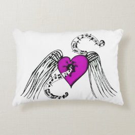 ハートピンク アクセントクッション