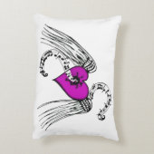 ハートピンク アクセントクッション (裏面(縦))