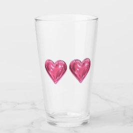 ハートピンク タンブラーグラス