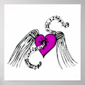 ハートピンク ポスター (正面)