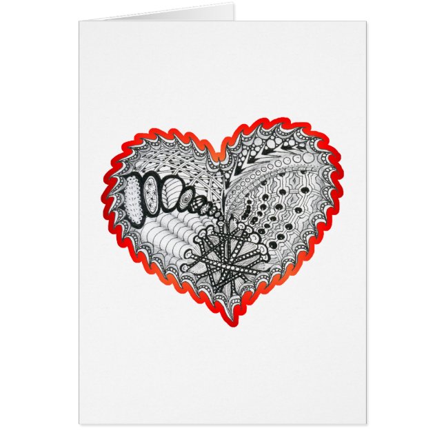 ハートファイアレッドドードル (正面)