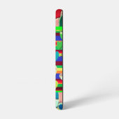 ハートファッショナブルおもしろいモザイクアート SAMSUNG GALAXYケース (左側面)