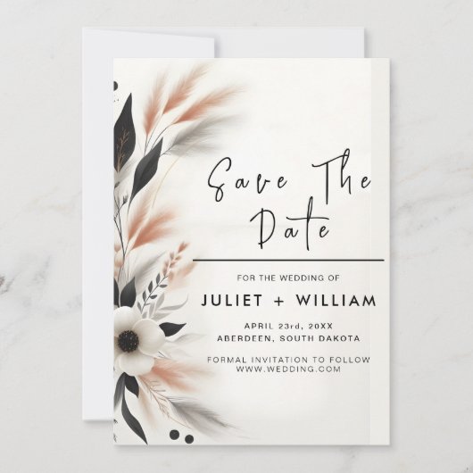 ハートファンシーは愛のおもしろい結婚 セーブザデート (正面)