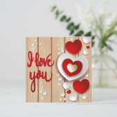 ハートファンタジー 招待状 (スタンド正面)