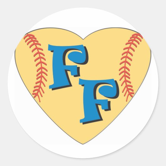 ハートファン ラウンドシール (正面)