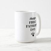 ハートファースト・ファースト・ファースト・デー設立 コーヒーマグカップ (正面右)