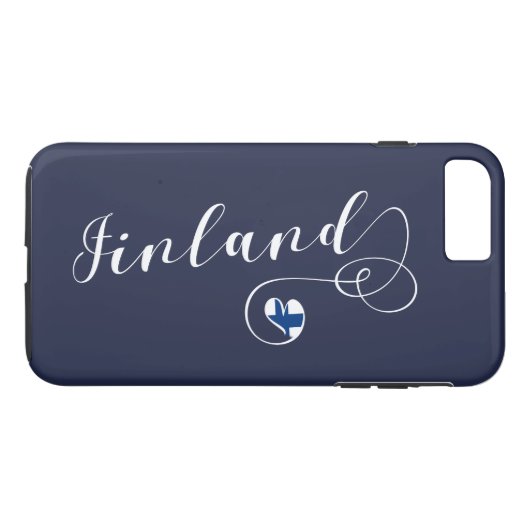 ハートフィンランドの携帯電話ケース，フィンランド Case-Mate iPhoneケース (裏面(横))