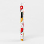 ハートフェカラフルルラブパターンデザイン Case-Mate iPhoneケース (裏面/右)