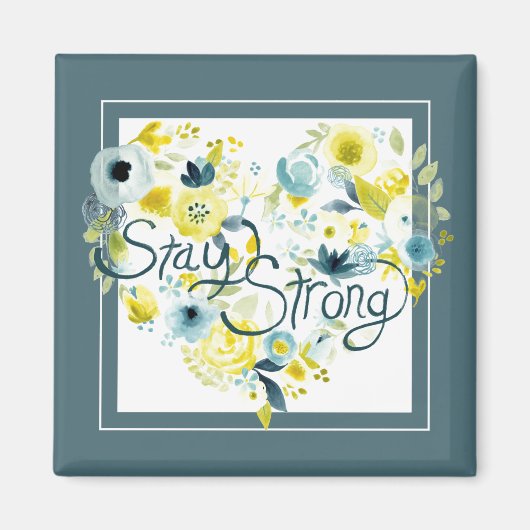 ハートフェルトフローラI マグネット (正面)