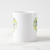 ハートフェルトフローラII ジャンボコーヒーマグカップ (正面)