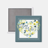 ハートフェルトフローラII マグネット (正面/裏面)