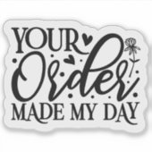 ハートフェルト小規模企業の包装ラベル シール (正面)