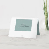 ハートフェルト犬または猫ペット悔やみや弔慰 カード (裏面)