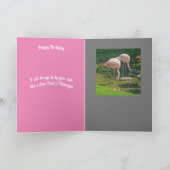 ハートフェルト誕生日カード カード (内部)