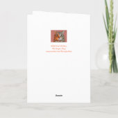 ハートフェルト「猫から」誕生日 カード (裏面)