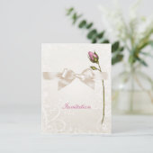 ハートフェロッシュバラ結婚式招待状 招待状 (スタンド正面)