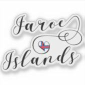 ハートフェロー諸島国旗、フェロー諸島、 シール (正面)