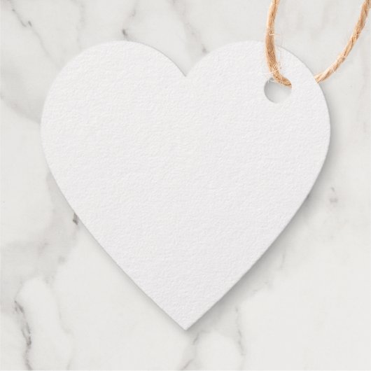 ハートフォイルラベル[複数の形状を使用] フェイバータグ (裏面)