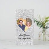 ハートフォトカード大人カラーリングカスタム (スタンド正面)