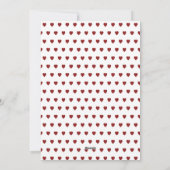 ハートフォトコラージヴァレンティーンズデーカスタム文字 シーズンカード (裏面)