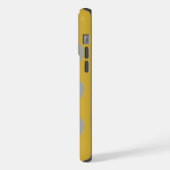 ハートフォト金ゴールド電話ケース iPhoneケース (左側面)