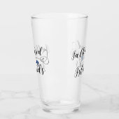 ハートフォークランド諸島国旗、フォークランド（マルビナス）諸島 タンブラーグラス (左)