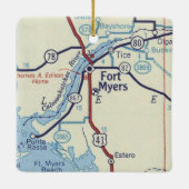 ハートフォートマイヤーズフロリダ セラミックオーナメント (裏面)