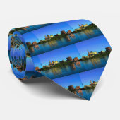 ハートフォードコネチカットのスカイラインアニメ ネクタイ (ロール)