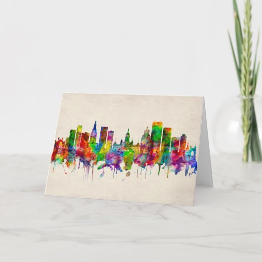 ハートフォードコネチカットのスカイライン シーズンカード (正面)