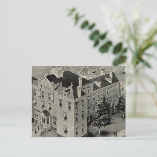 ハートフォードコネチカットイラストレーション ポストカード (スタンド正面)