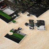 ハートフォードコネチカット。クリスマスの挨拶 ジグソーパズル (側面)