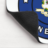 ハートフォードコネチカット マウスパッド (コーナー)