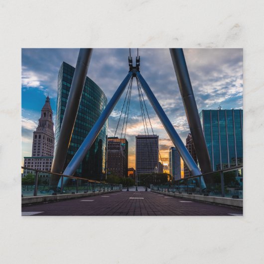 ハートフォードサンセット ポストカード (正面)