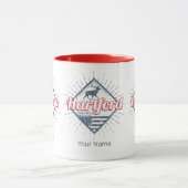 ハートフォードシティコネチカット統一された州USA マグカップ (中央)