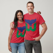 ハートフォード・ウォーラーズ 復古デザイン Tシャツ (ユニセックス)