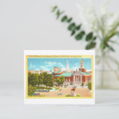 ハートフォード(コネチカット州)のヴィンテージ風景 ポストカード (スタンド正面)