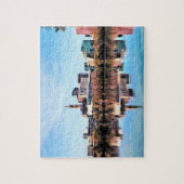 ハートフォードCTスカイライン ジグソーパズル (縦)