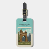 ハートフォードCT ラゲッジタグ (正面縦)