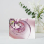 ハートフラクタル ポストカード (スタンド正面)