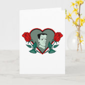 ハートフランケンシュタイン カード (黄色い花)