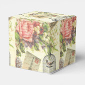 ハートフランスのテーマヴィンテージパリスフェイスボックス フェイバーボックス (裏面サイド)