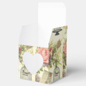 ハートフランスのテーマヴィンテージパリスフェイスボックス フェイバーボックス (オープン)