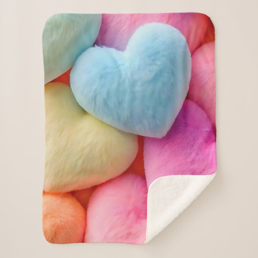 ハートフリースブランケット シェルパブランケット (正面)