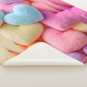 ハートフリースブランケット シェルパブランケット (3/4)