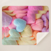 ハートフリースブランケット シェルパブランケット (正面(横))