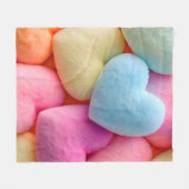 ハートフリースブランケット フリースブランケット (正面(横))