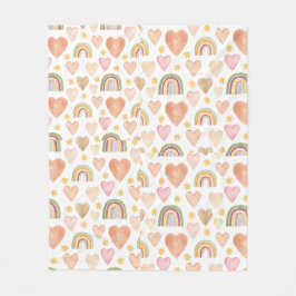 ハートフリースブランケット フリースブランケット