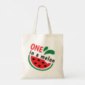 ハートフルすいか ONE in a Melon トートバッグ (裏面)