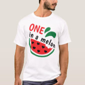 ハートフルすいか ONE in a Melon Tシャツ (正面)